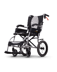 Side view of the Karma Ergo Lite Transit Wheelchair