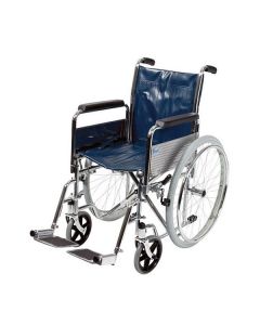Side View of the Days Healthcare Self Propelled Steel Wheelchair
