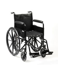 Drive Medical S1 Steel Self Propelled Wheelchair