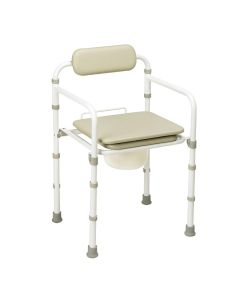 Homecraft uni-frame folding shower chair showing seat and back rest