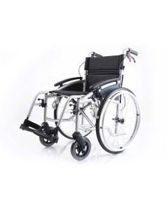 i-Lite Plus self propelled lightweight wheelchair viewed from the side