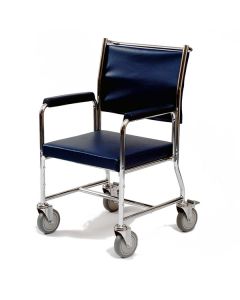Roma Medical 1175-4BC transit wheelchair side view