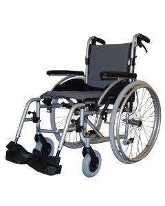 Roma Orbit self propelled aluminium wheelchair side view