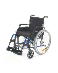 Roma Medical 1500BL Lightweight Self Propelled Wheelchair Side View