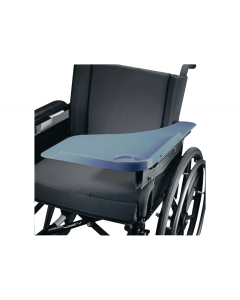 Flip Away Clear Wheelchair Tray