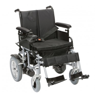 An electric wheelchair or powerchair