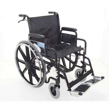ZT 600-692 extra wide bariatric steel wheelchair