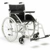 Days Swift Lightweight Self Propelled Wheelchair in Silver Side View