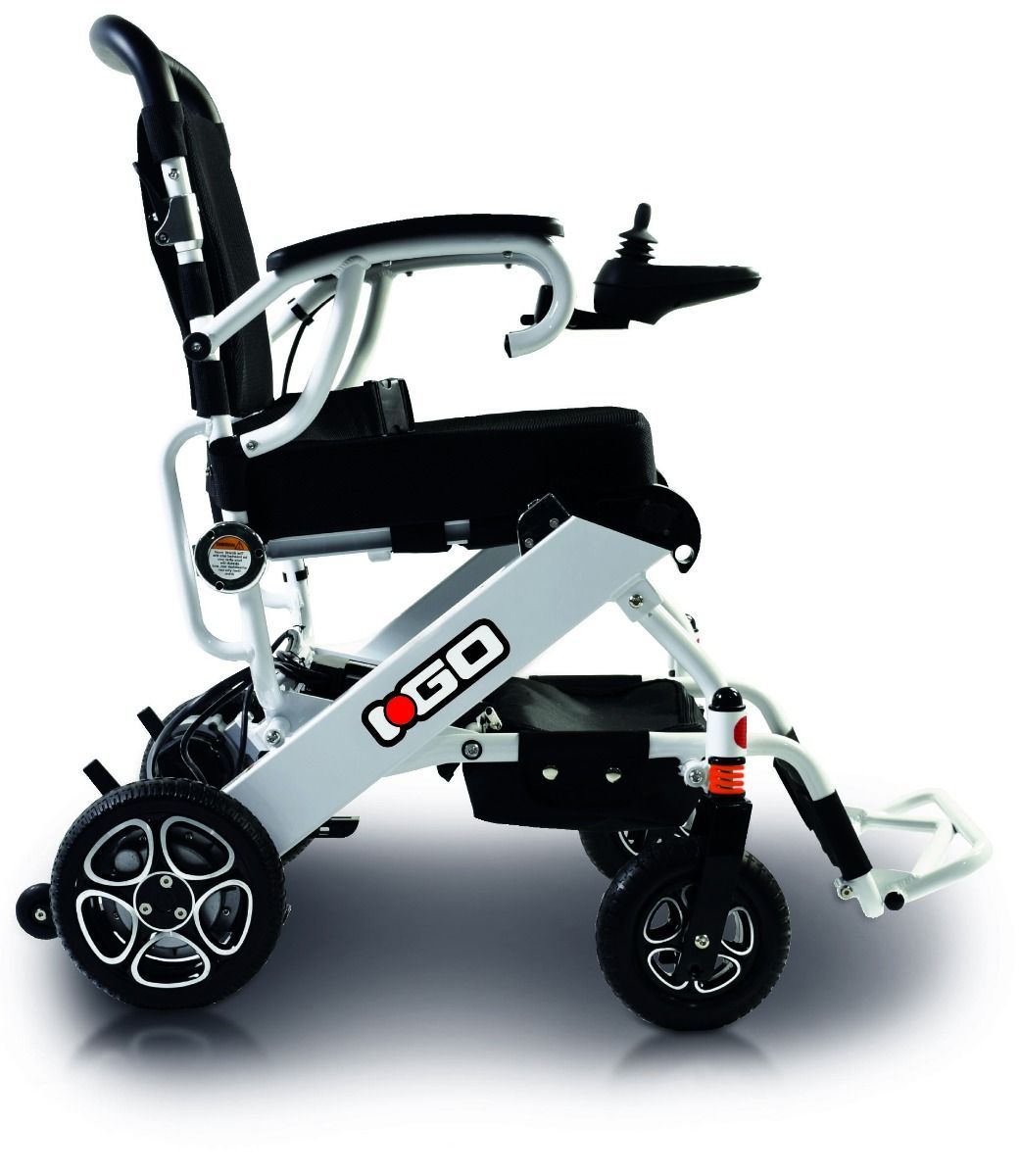 i-Go powerchair side view