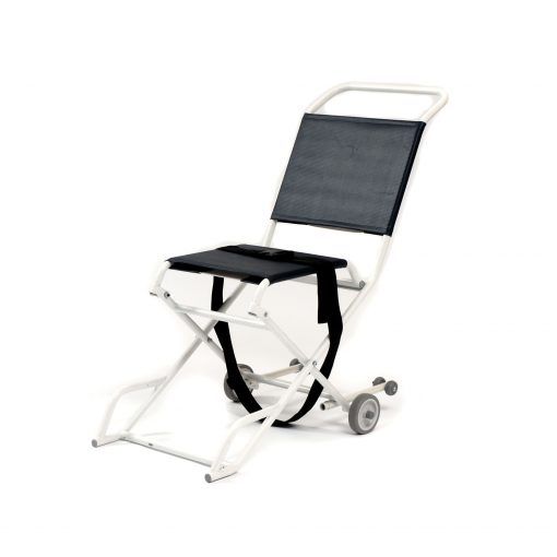 Roma Medical Ambulance Chair viewed from the side