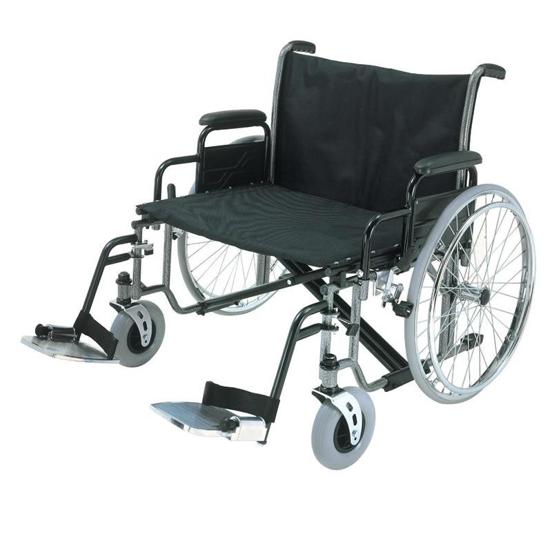 Heavy duty and extra wide bariatric wheelchairs