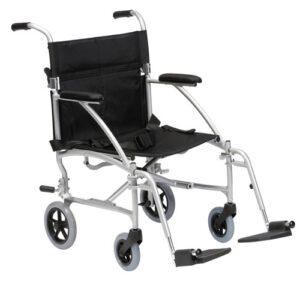 A travel wheelchair for temporary use