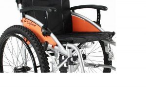 The Explorer wheelchair from Van Os is ideal for exercise