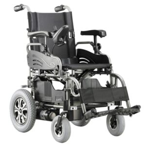 The Karma Falcon electric wheelchair in grey